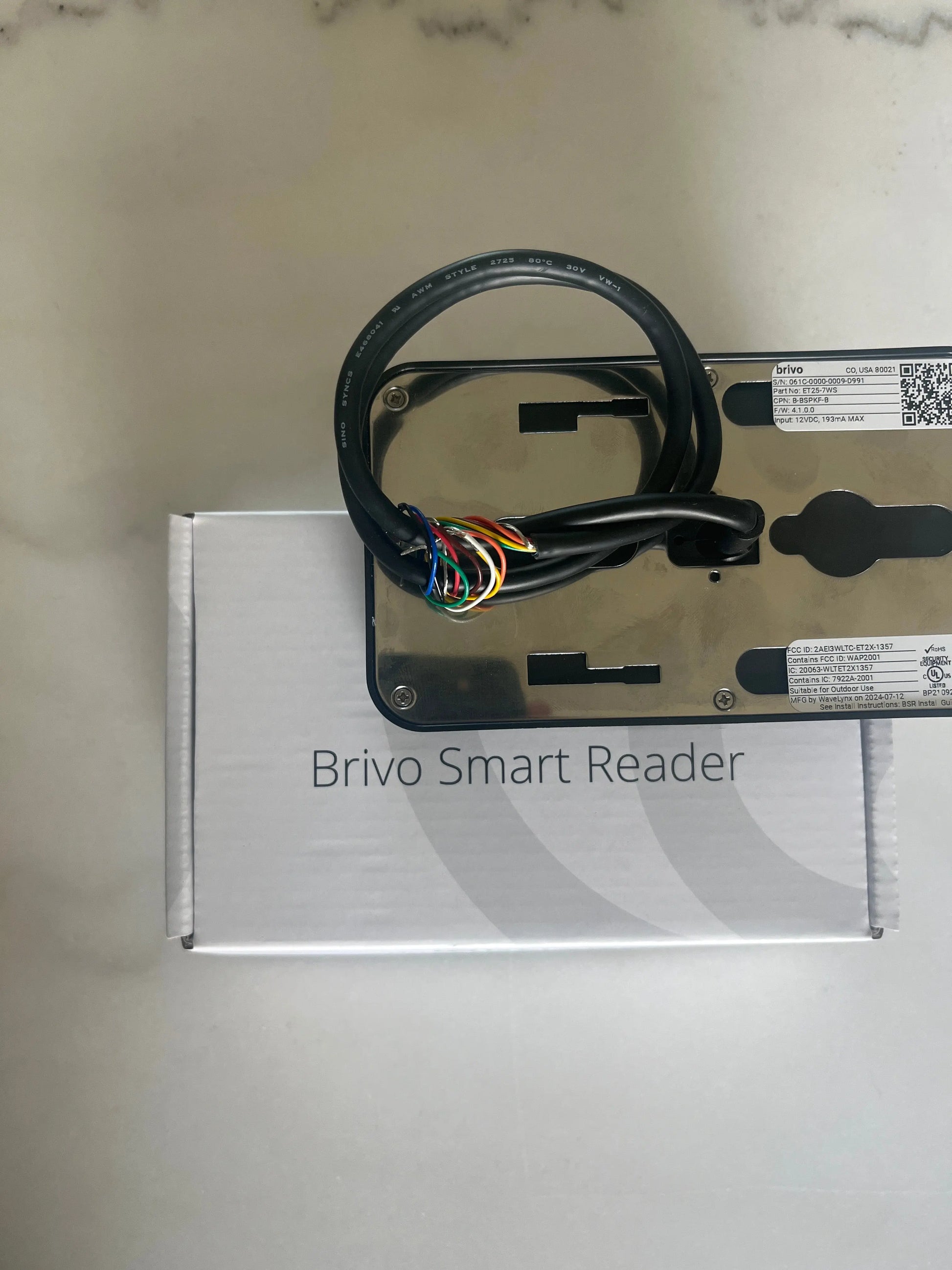 Brivo B-BSPKF-B Dual Credential Reader Brivo