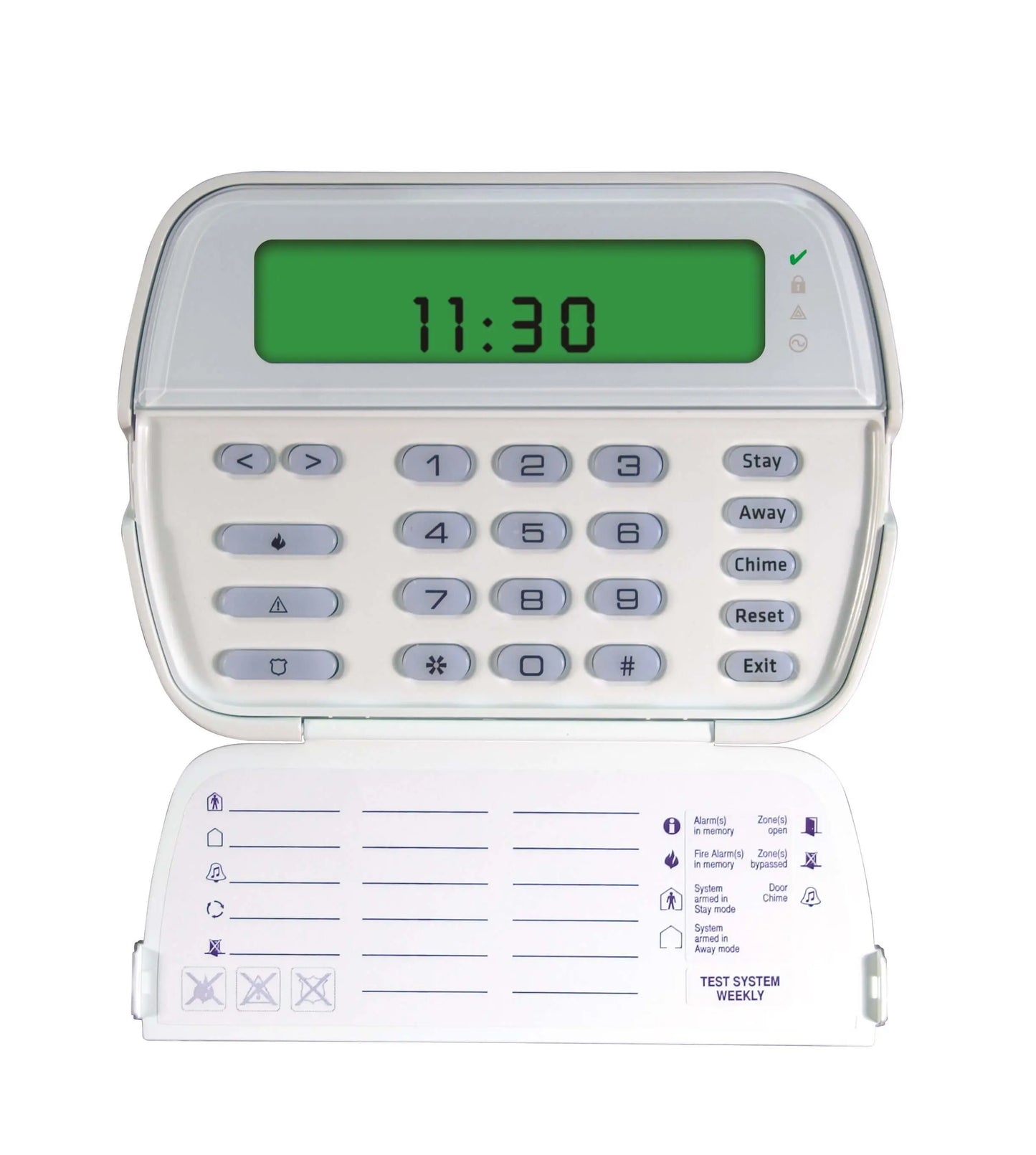 DSC alarm system keypad